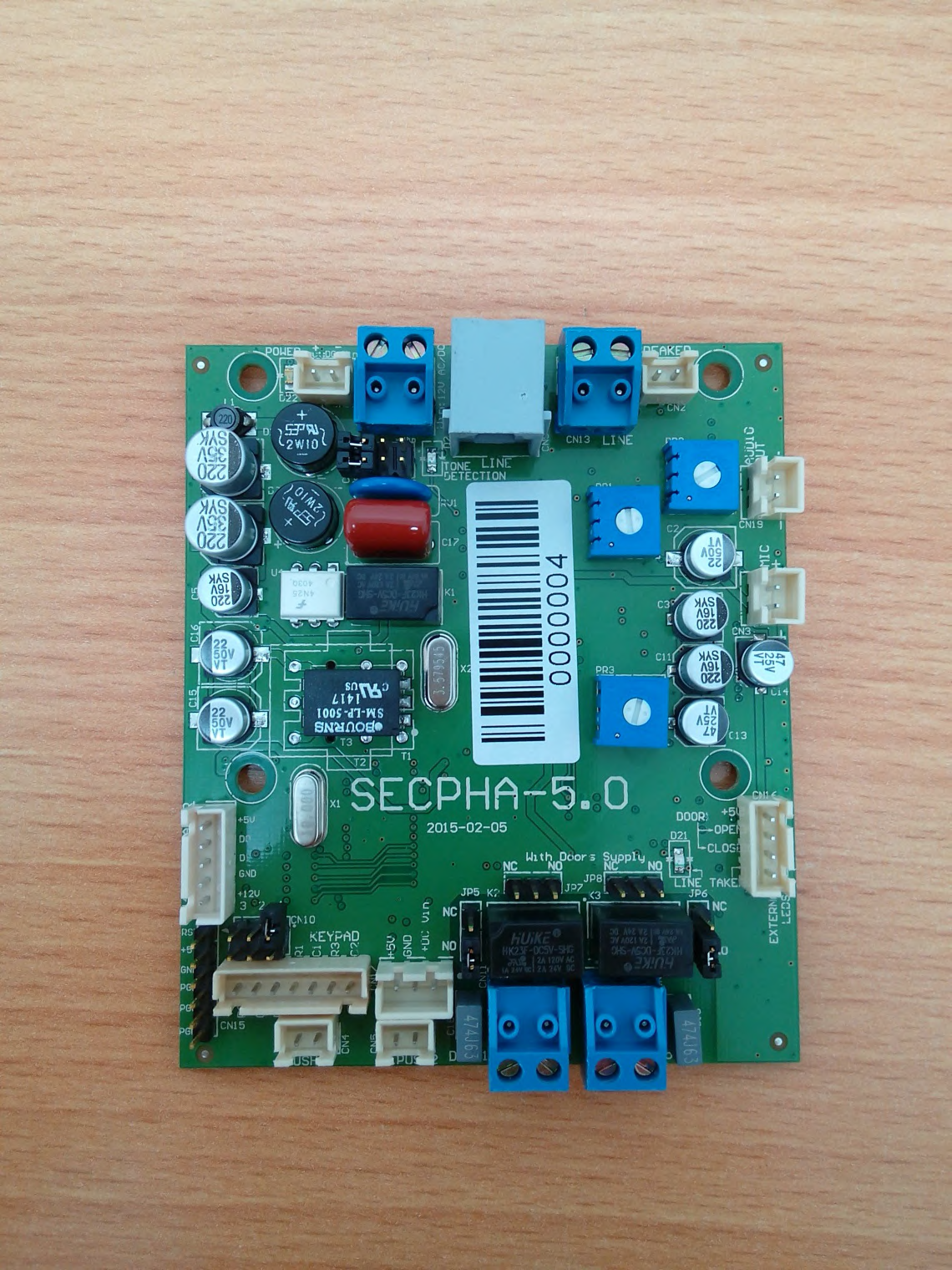 Esquema de conexiones del PANPHONE Analógico Serie 4