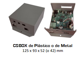 CSBOX de Plástico o de Metal