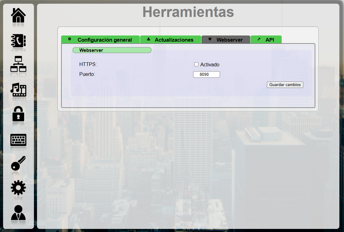Herramientas servidor web